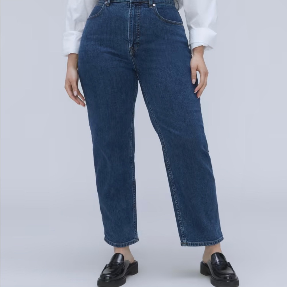 Everlane Curvy way high jeans